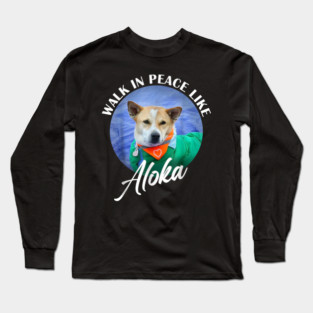 Walk for Peace Monks with Aloka Long Sleeve T-Shirt