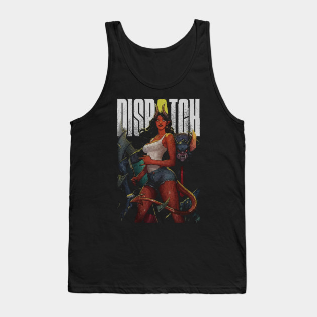 Dispatch Game 2025 Lettering Tank Top by dtr_art
