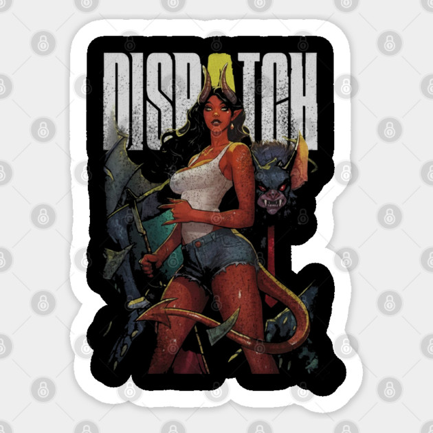Dispatch Game 2025 Lettering Sticker by dtr_art