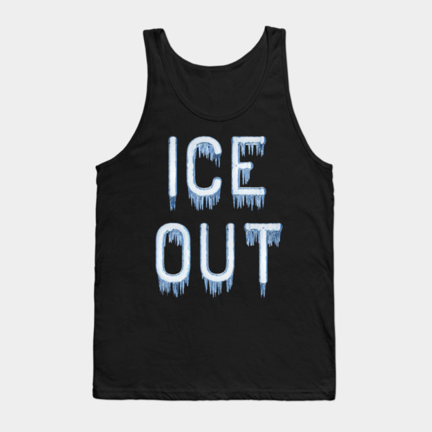 ice-out Tank Top by Creatifly Graphic Tees