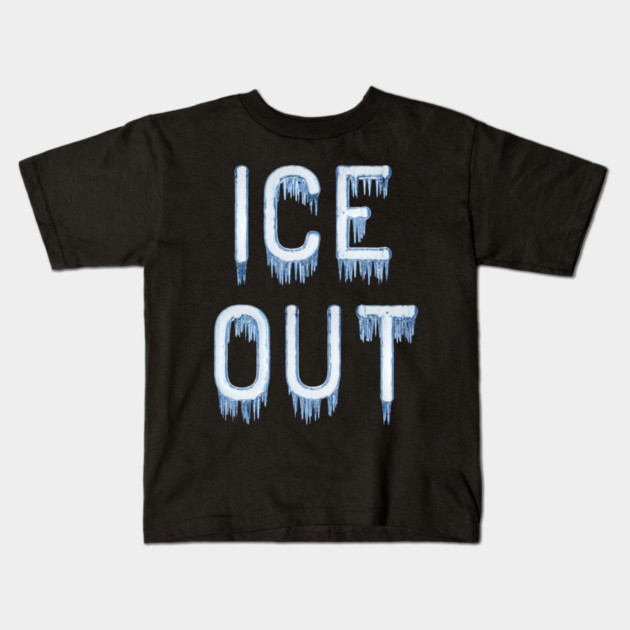 ice-out Kids T-Shirt by Creatifly Graphic Tees