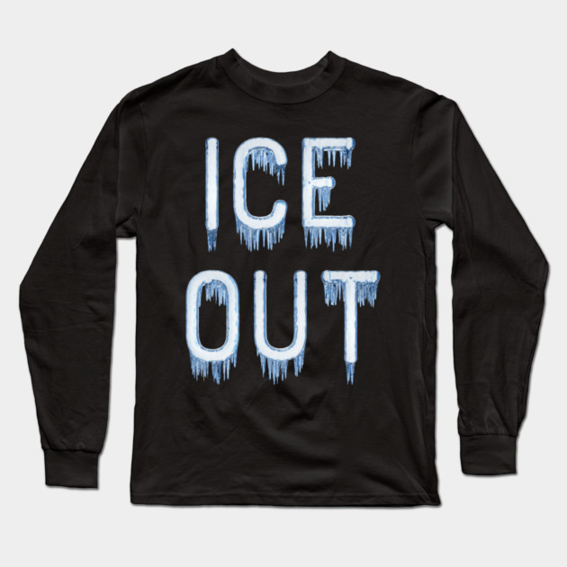 ice-out Long Sleeve T-Shirt by Creatifly Graphic Tees