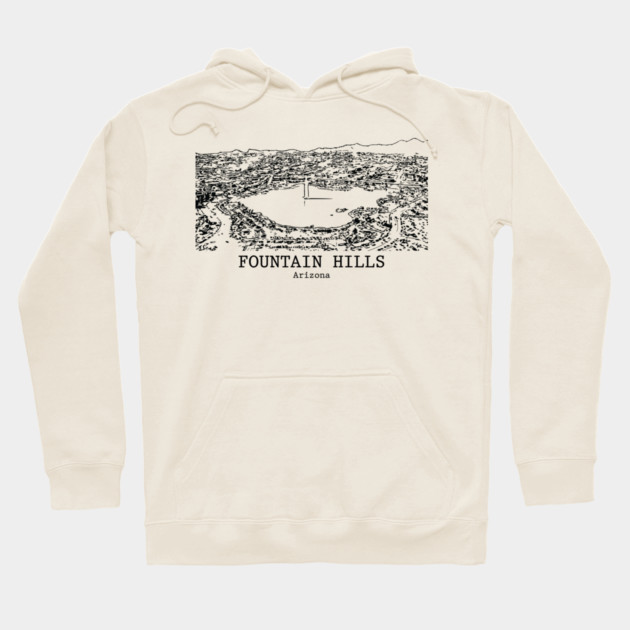 Fountain Hills - Arizona Hoodie by Lakeric