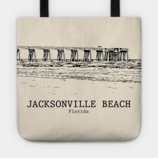 Jacksonville Beach - Florida Tote
