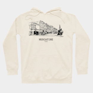 Muscatine - Iowa Hoodie