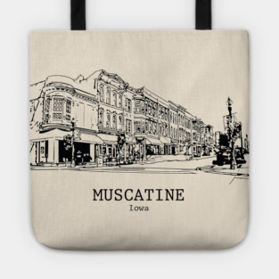 Muscatine - Iowa Tote