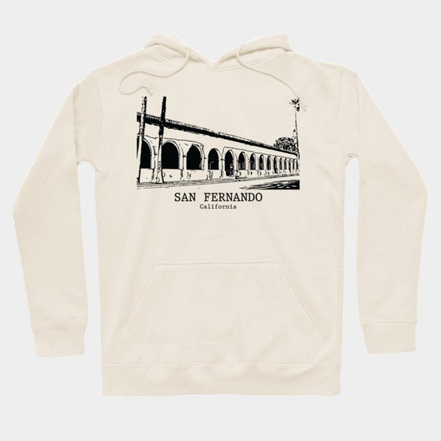 San Fernando - California Hoodie by Lakeric