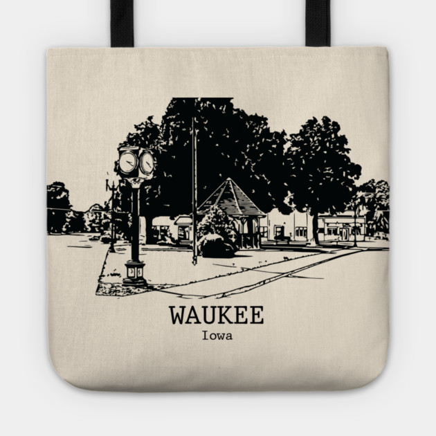 Waukee - Iowa Tote by Lakeric