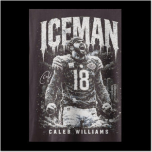 caleb-williams-iceman Posters and Art