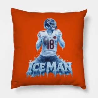 caleb williams iceman Pillow