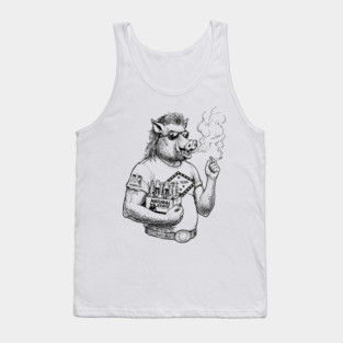 Born a Pig Tank Top