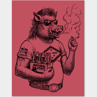 Born a Pig Posters and Art