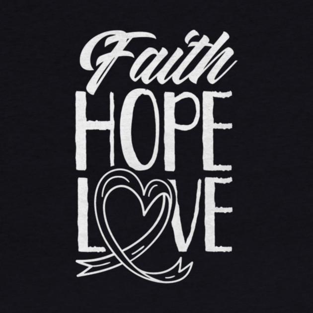 Faith Hope Love Pray Christian Belief by yangho
