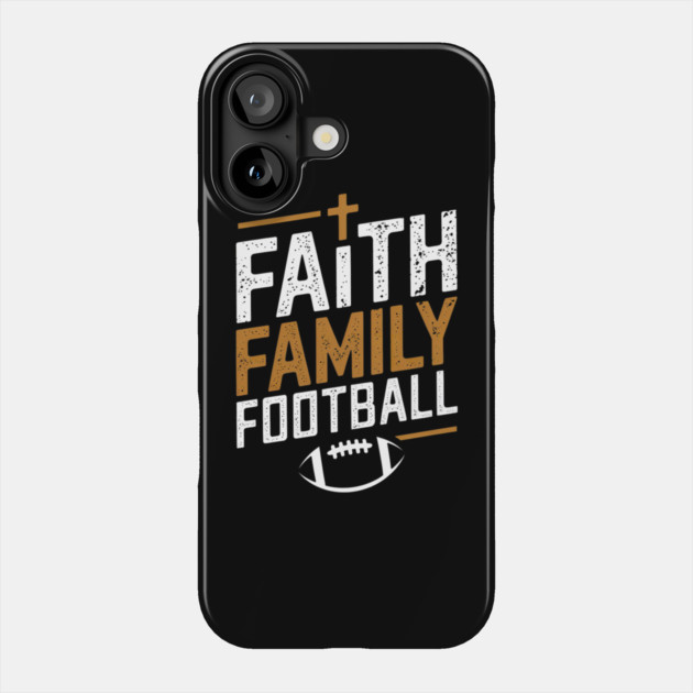 Family Football Christian Phone Case by yangho