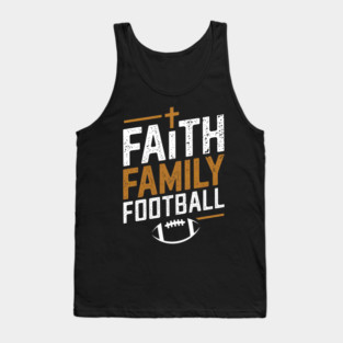 Family Football Christian Tank Top