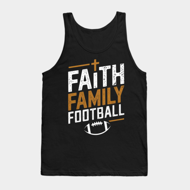 Family Football Christian Tank Top by yangho