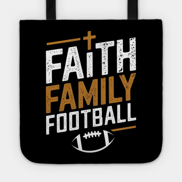Family Football Christian Tote by yangho