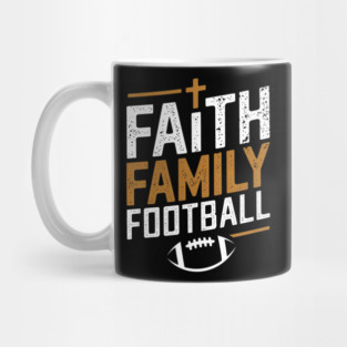 Family Football Christian Mug