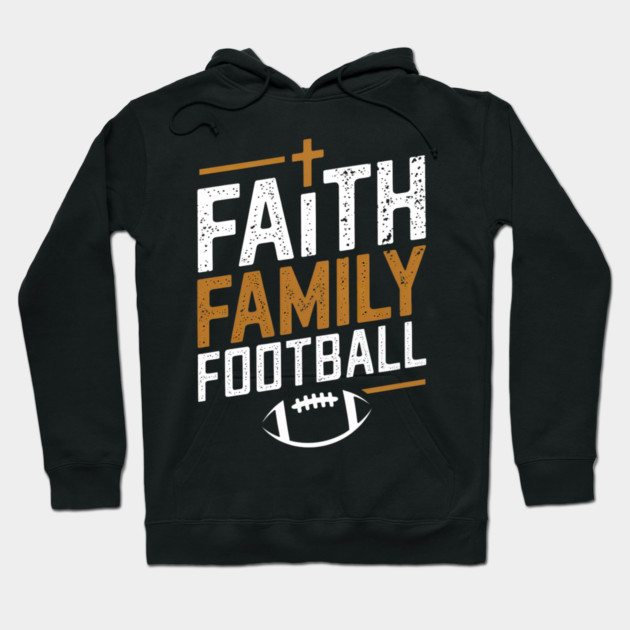 Family Football Christian Hoodie by yangho