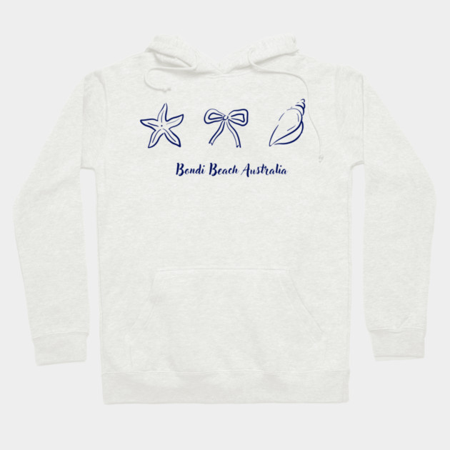 Bondi beach Australia Hoodie by Francesca's Store 1