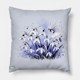 Snowdrop Fairy Pillow