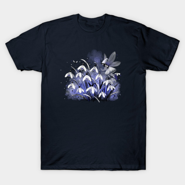 Snowdrop Fairy T-Shirt by H. R. Sinclair