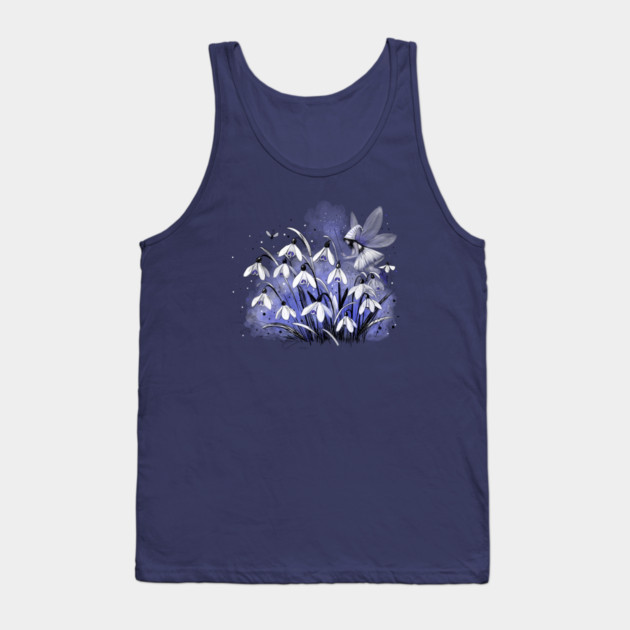 Snowdrop Fairy Tank Top by H. R. Sinclair