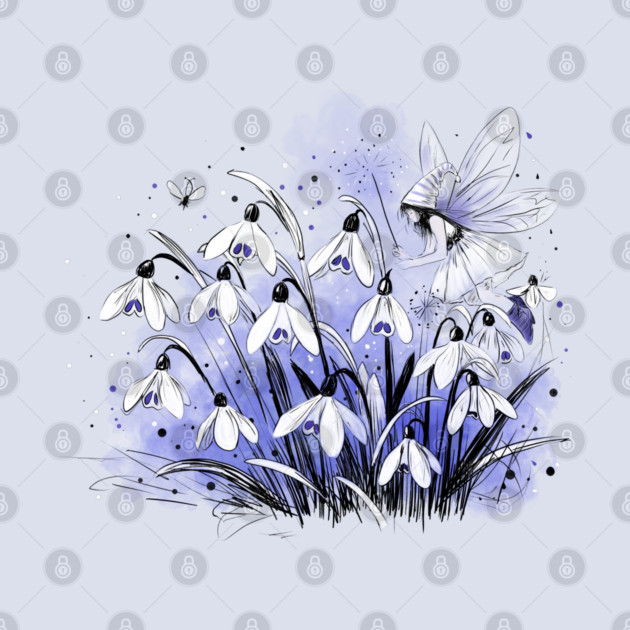 Snowdrop Fairy by H. R. Sinclair