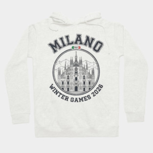 Milano Cortina 2026 Italy Winter Sports olympic 2026 Hoodie