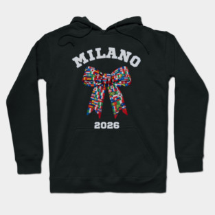 Milano Cortina 2026 Italy Winter Sports olympic 2026 Hoodie