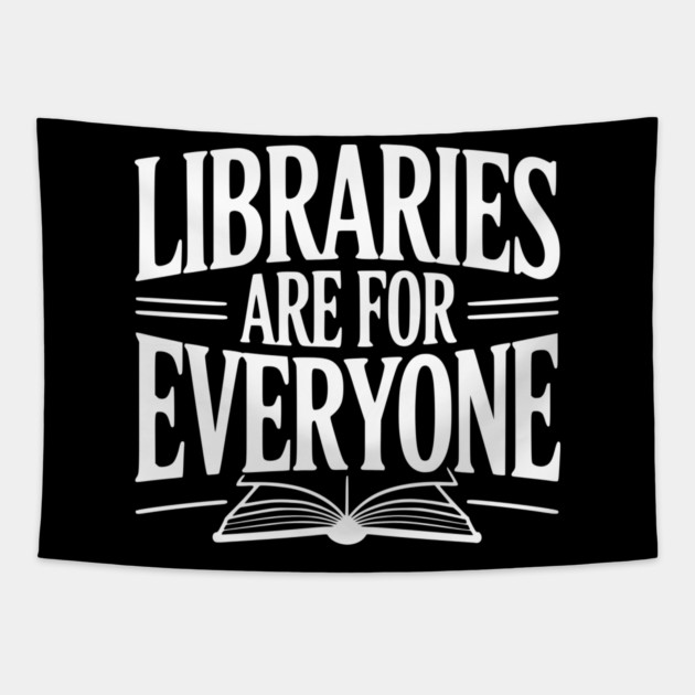 Libraries are for Everyone Tapestry by Frank Ring