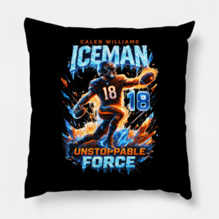 caleb-williams-iceman Pillow