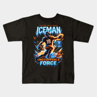 caleb-williams-iceman Kids T-Shirt
