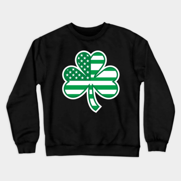 st-patricks-day Crewneck Sweatshirt by Creatifly Graphic Tees