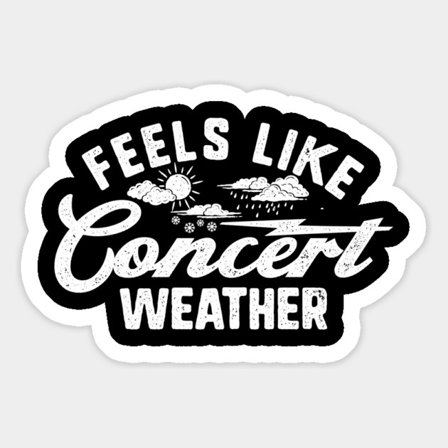Concert Weather Magnet by rt-shirts