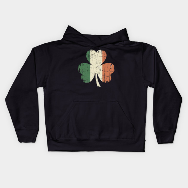 st-patricks-day Kids Hoodie by Creatifly Graphic Tees