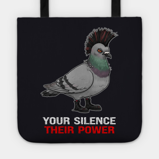 Your Silence Their Power Tote by Charles's Store 8