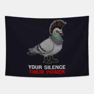 Your Silence Their Power Tapestry