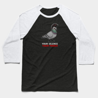 Your Silence Their Power Baseball T-Shirt