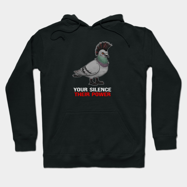Your Silence Their Power Hoodie by Charles's Store 8