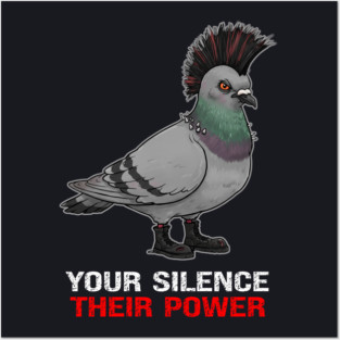 Your Silence Their Power Posters and Art