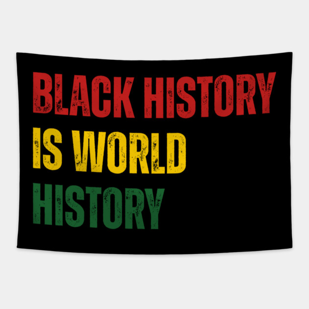 black-history-month Tapestry by Creatifly Graphic Tees