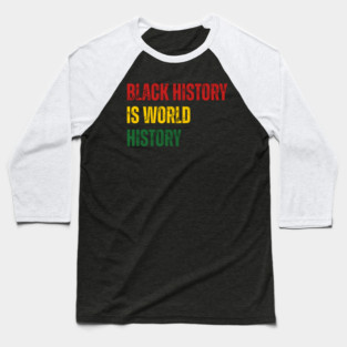 black-history-month Baseball T-Shirt