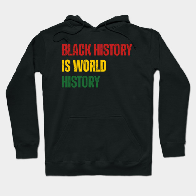black-history-month Hoodie by Creatifly Graphic Tees