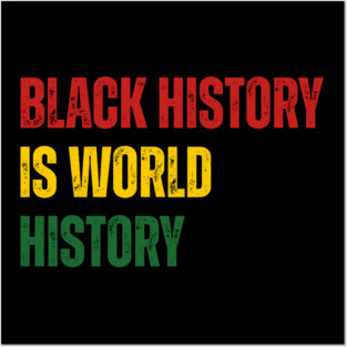 black-history-month Posters and Art