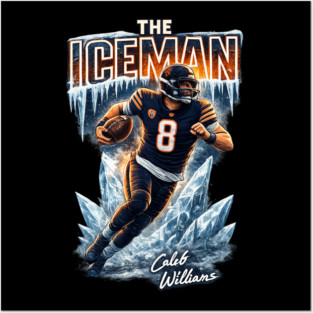 caleb-williams-iceman Posters and Art
