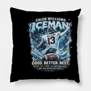 caleb-williams-iceman Pillow