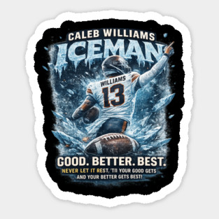caleb-williams-iceman Sticker