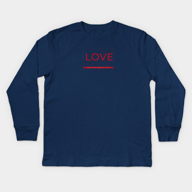 Love Kids Long Sleeve T-Shirt by Helio's Store