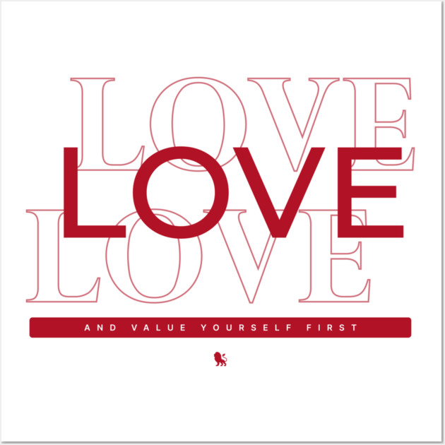 Love Wall Art by Helio's Store